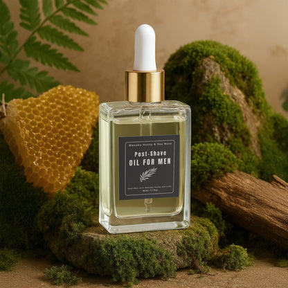 Manuka Honey Snatched Sea Moss MENS Post-Shave Oil
