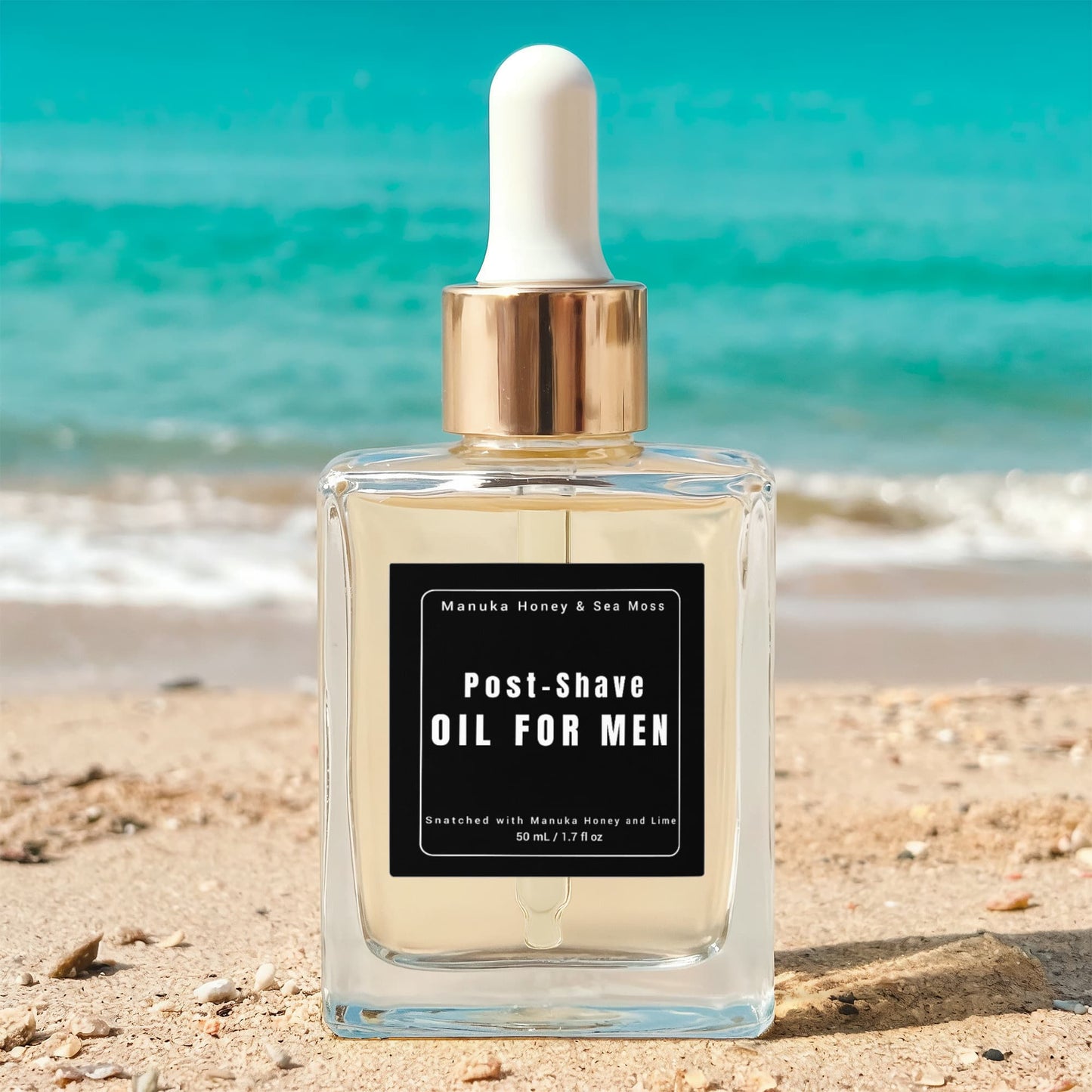 Manuka Honey Snatched Sea Moss MENS Post-Shave Oil